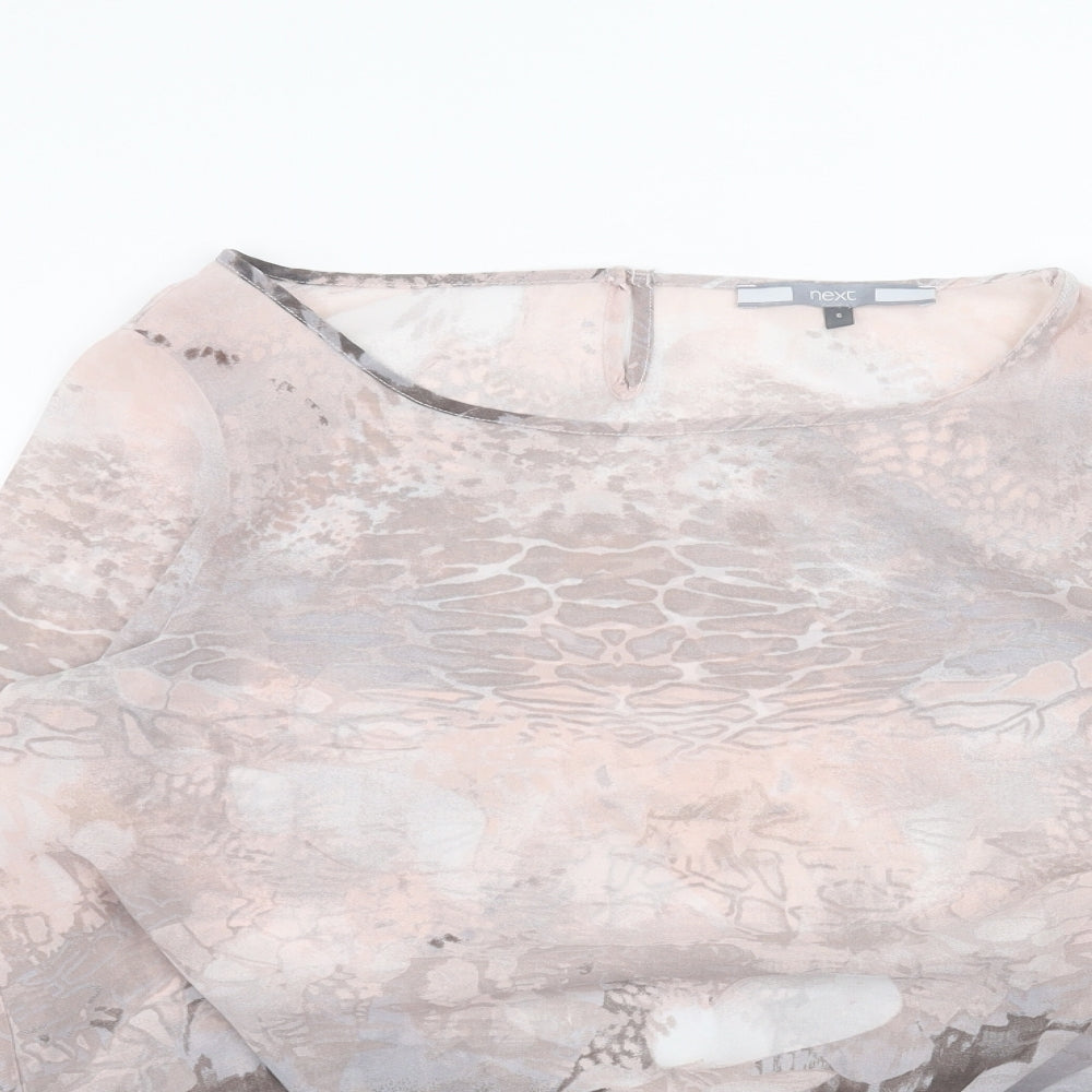 NEXT Womens Pink   Basic Blouse Size 6