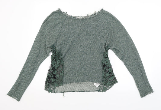 Pins & Needles Womens Green   Pullover Jumper Size S