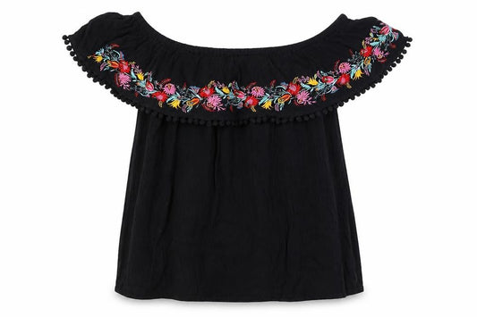 F&F Womens Black   Basic Blouse Size 10