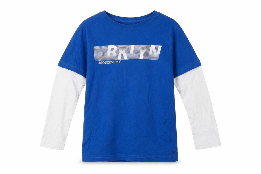 George Boys Blue   Basic T-Shirt Size 5-6 Years
