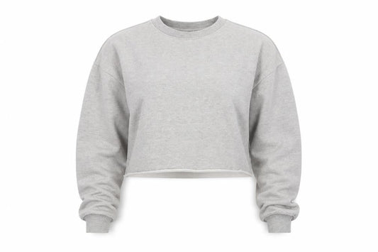Misspap Womens Grey   Pullover Sweatshirt Size 8