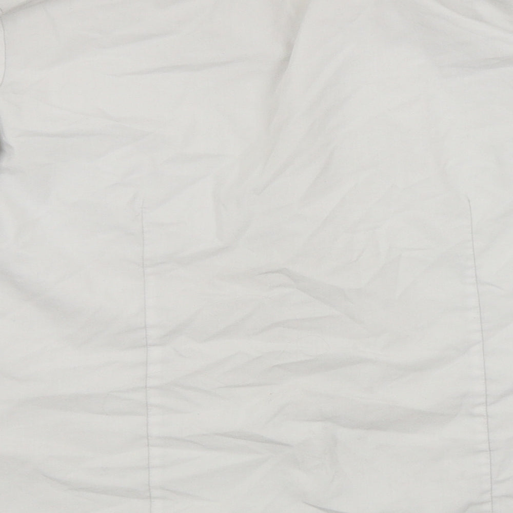 George Girls White   Basic Button-Up Size 11-12 Years