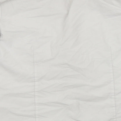 Preloved George Girls White   Basic Button-Up Size 11-12 Years - Label