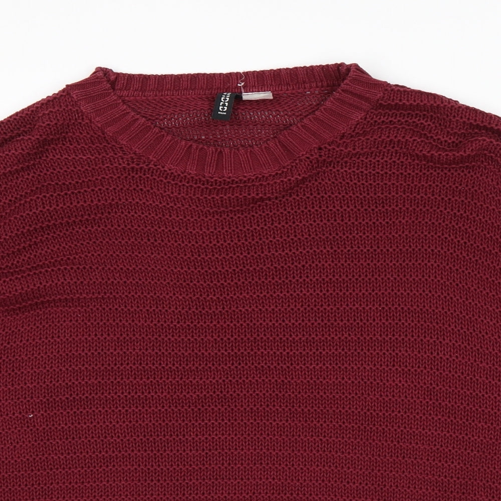 H&M Womens Purple   Pullover Jumper Size M