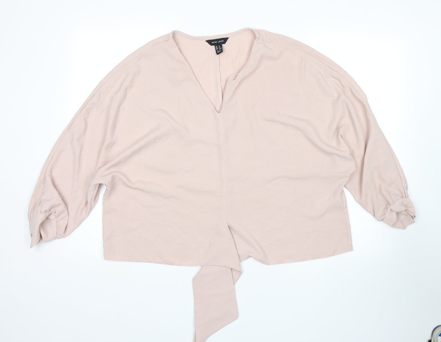 New Look Womens Pink   Basic Blouse Size 8