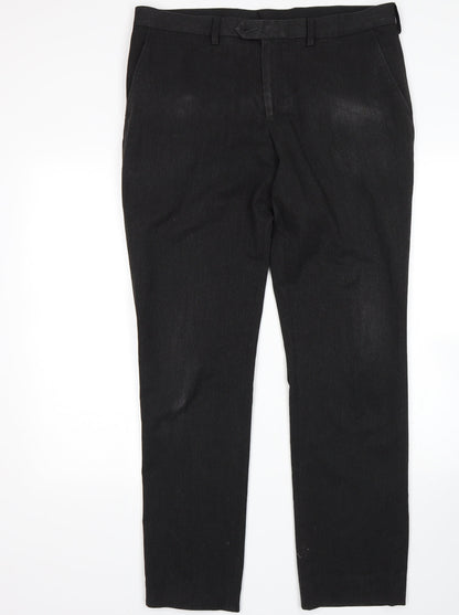 Preloved NEXT Mens Grey   Trousers  Size 36 L32 in - Front