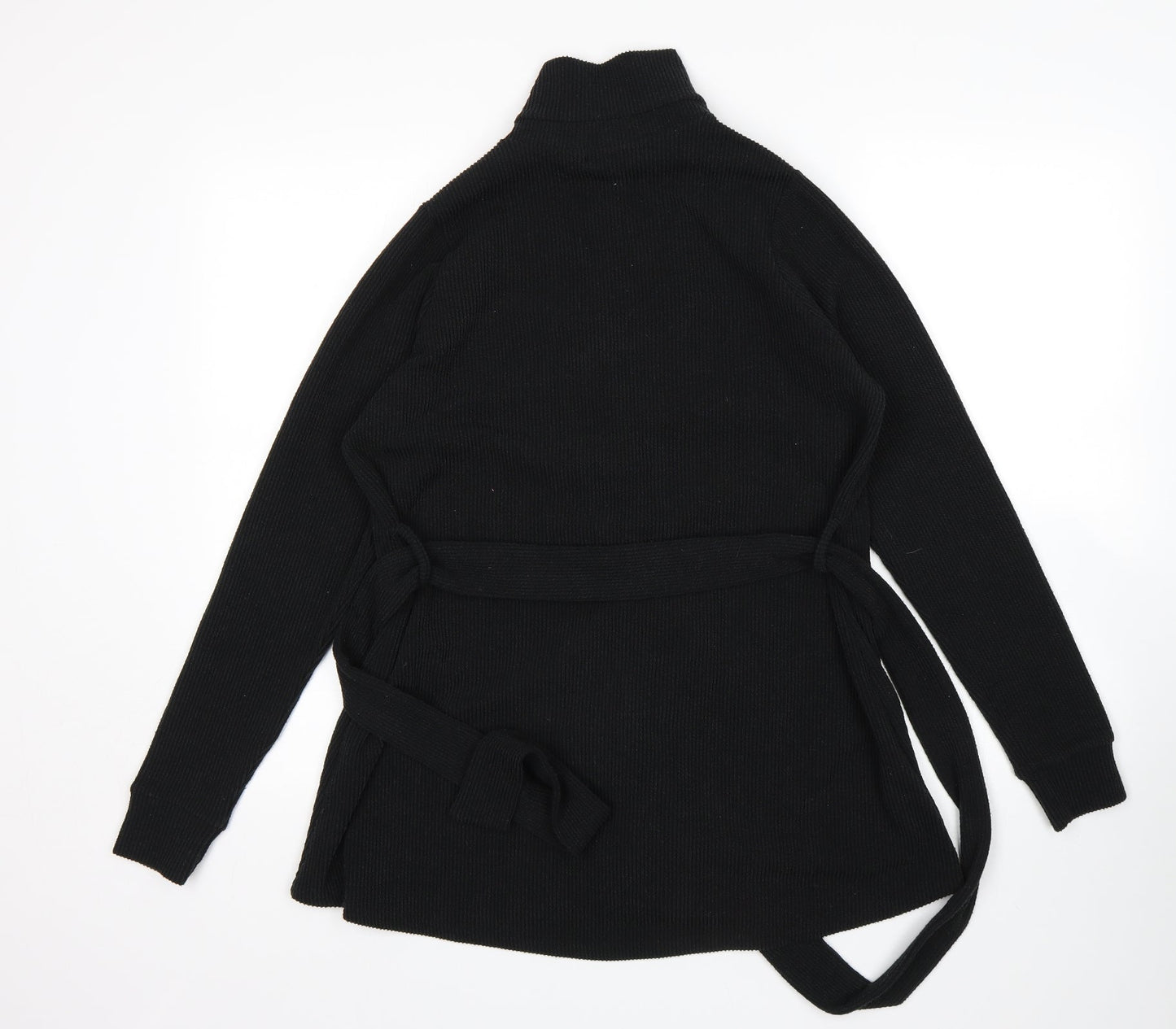 In the Style Womens Black   Cardigan Jumper Size 12