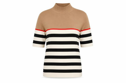 Next Womens Multicoloured Striped  Pullover Jumper Size 10