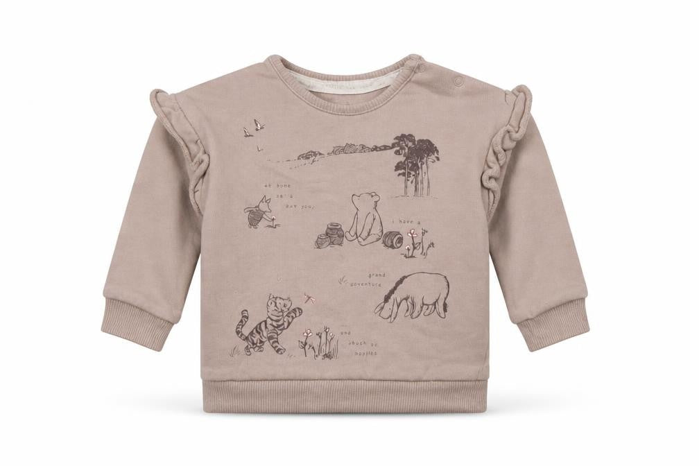 George Girls Brown   Pullover Jumper Size 6-9 Months