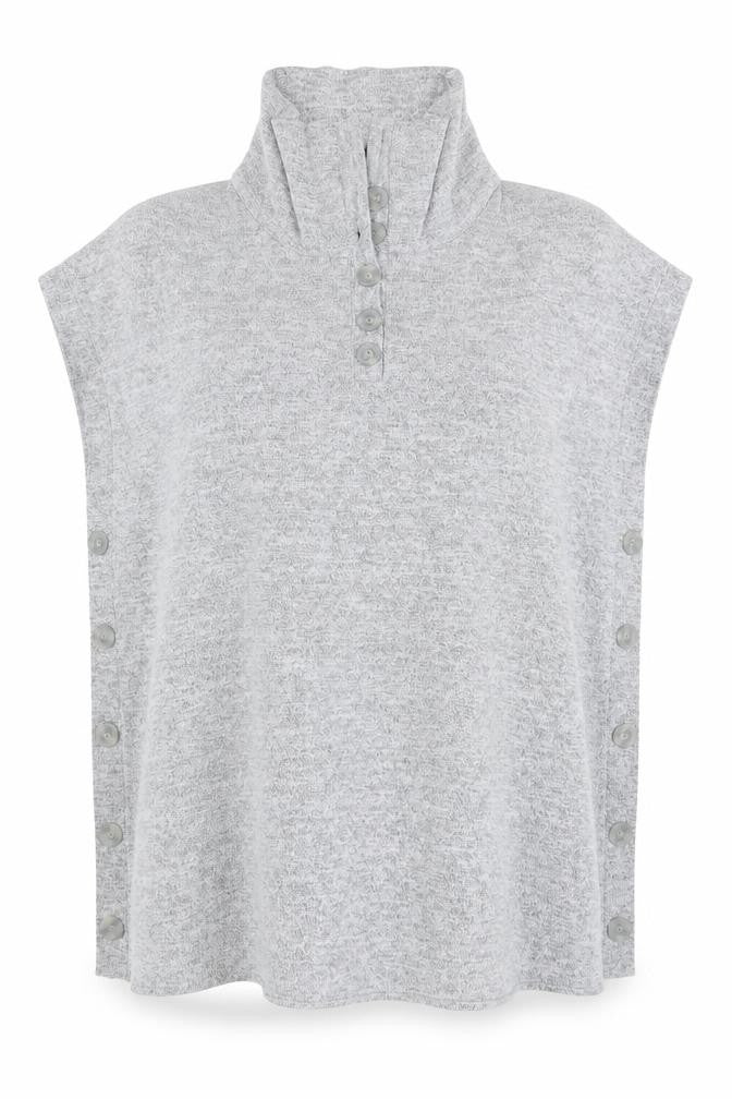 Preworn Womens Grey   Cape Jumper Size 16