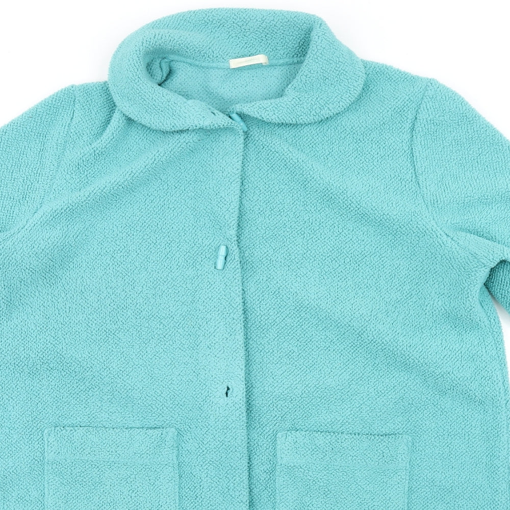 Marks & Spencer Womens Blue   Overcoat Coat Size 16