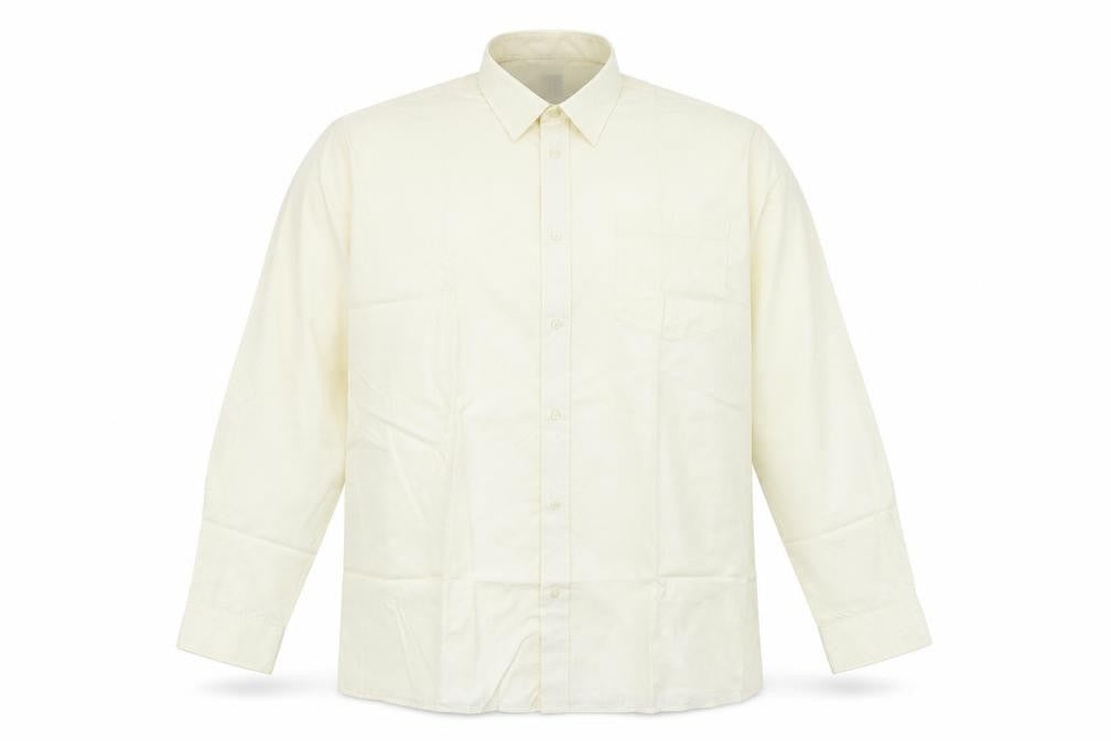 Chums Mens Ivory    Button-Up Size 18