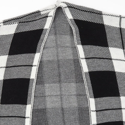 Select Womens Multicoloured Check  Cardigan Jumper Size S