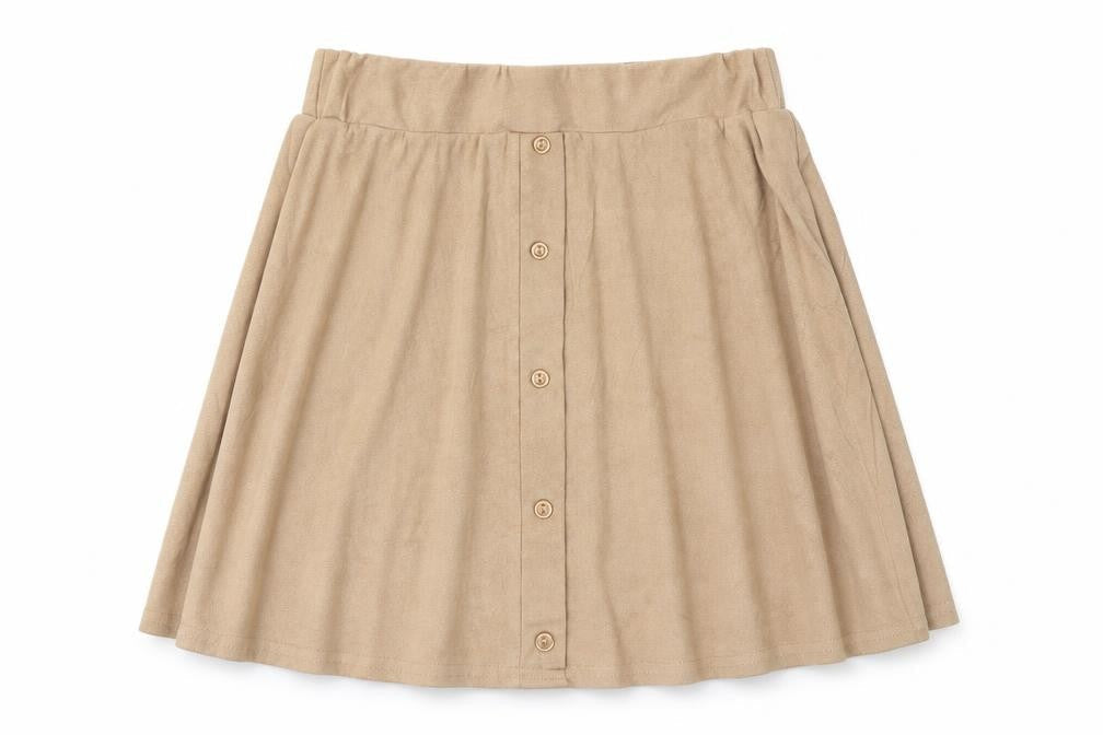 Boohoo Womens Brown   A-Line Skirt Size 10