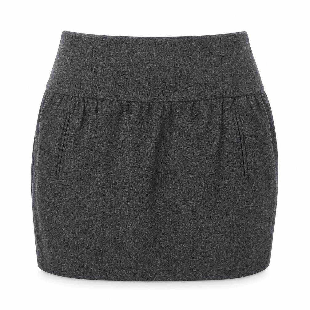 Warehouse Womens Grey   Straight & Pencil Skirt Size 10