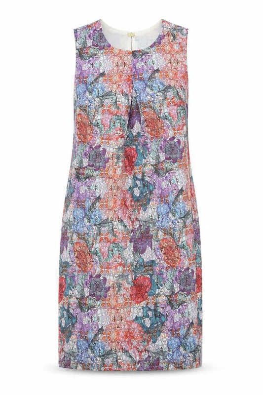 H&M Womens Multicoloured Geometric  Tank Dress  Size 10