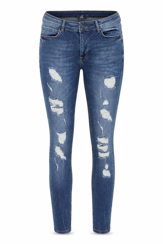 ASOS Womens Blue  Denim Skinny Jeans Size 32 in L31 in