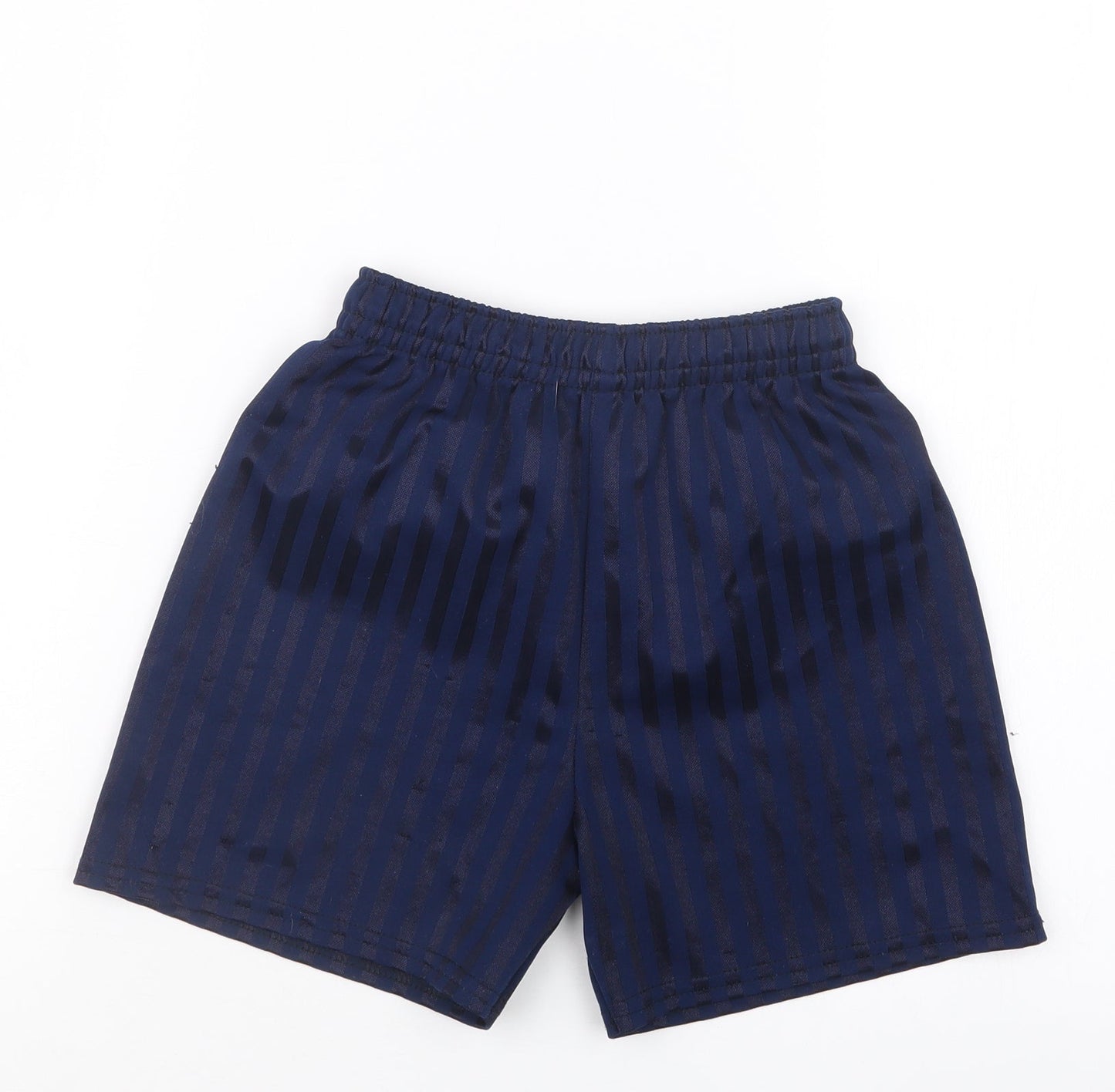 Preworn Girls Blue   Sweat Shorts Size 5-6 Years