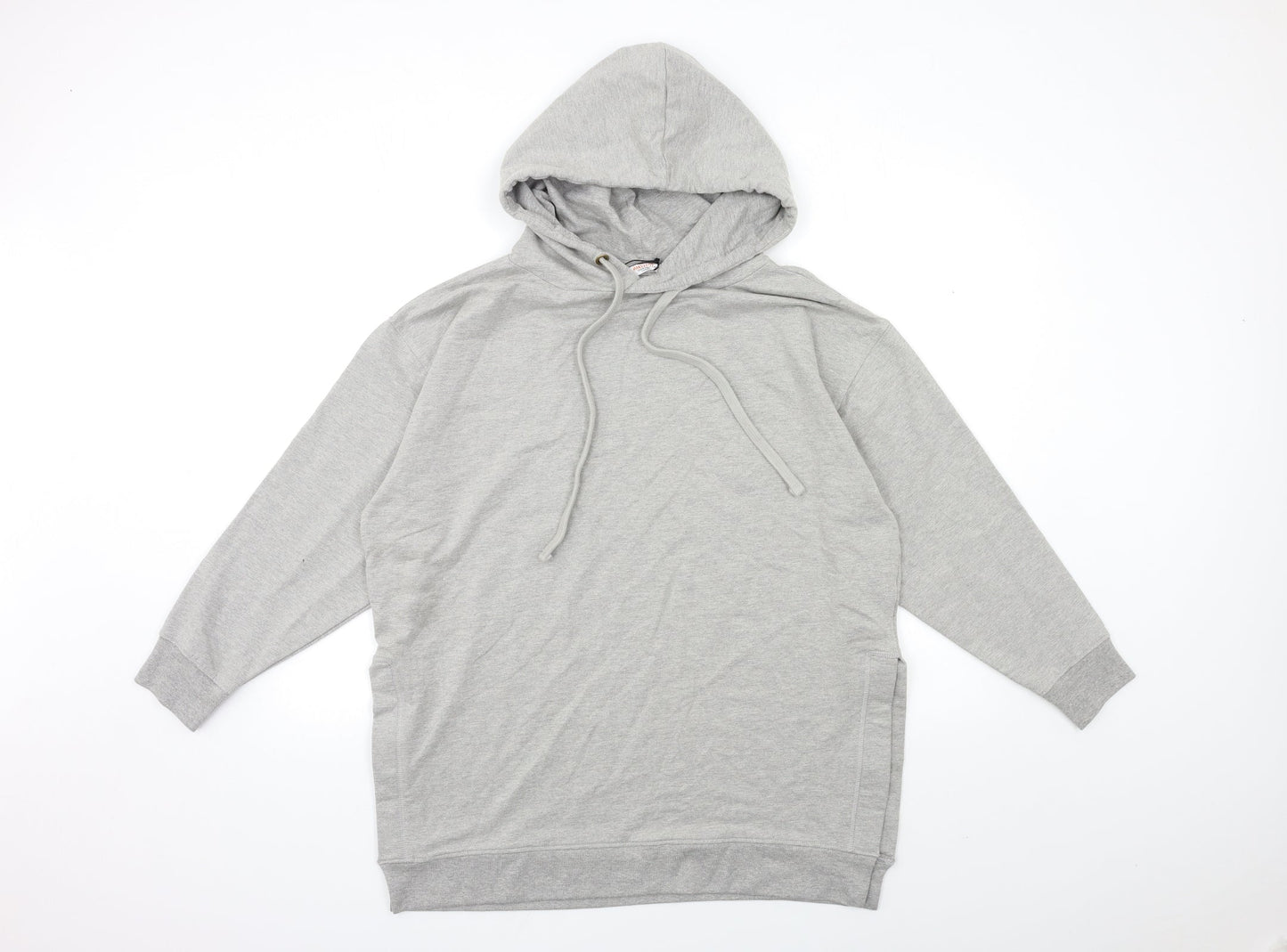 John Lewis Mens Grey   Pullover Hoodie Size S