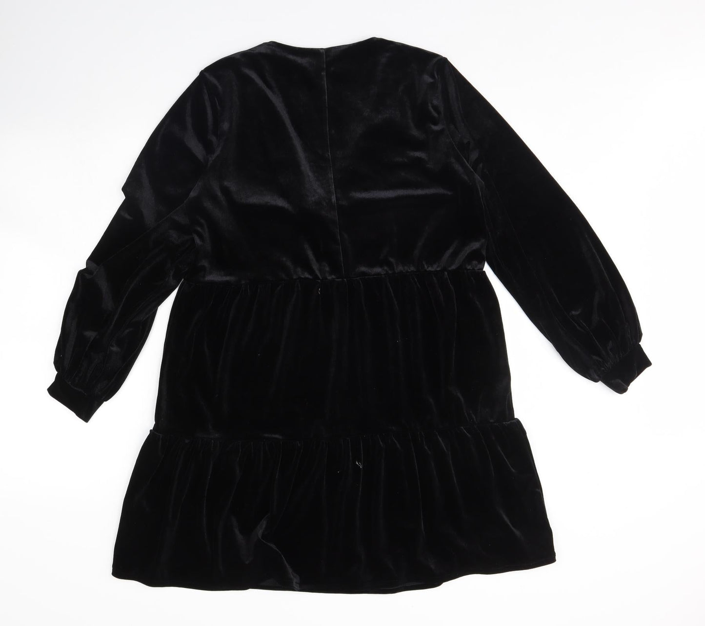 Divided Womens Black  Velour Mini  Size S
