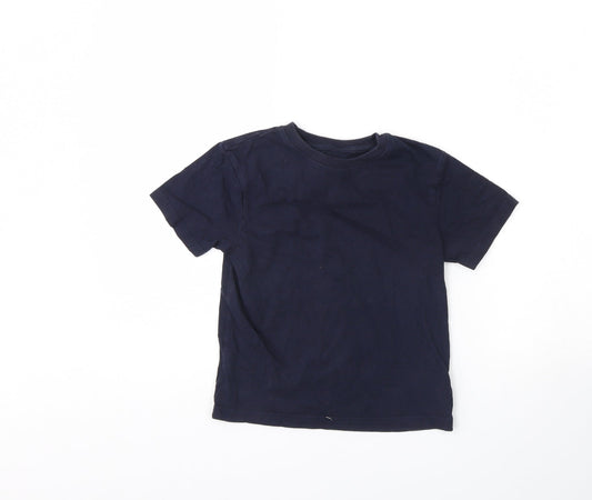 F&F Boys Blue   Basic T-Shirt Size 7 Years