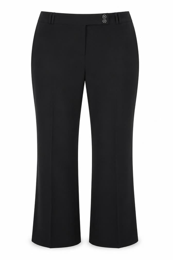 M&Co Womens Black   Dress Pants Trousers Size 16 L28 in