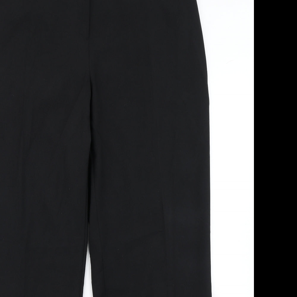 M&Co Womens Black   Dress Pants Trousers Size 16 L28 in