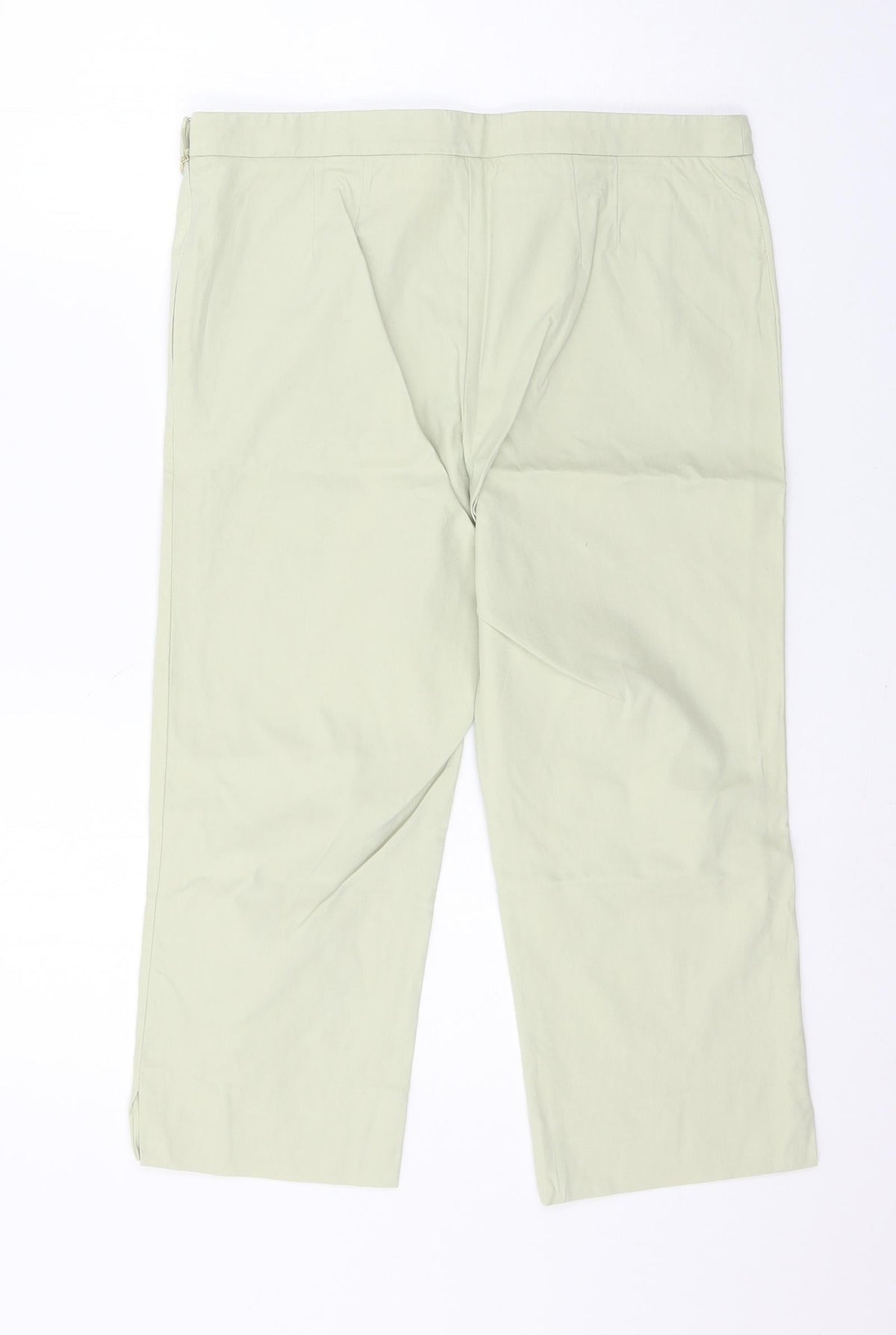TSE Womens Ivory   Cropped Trousers Size 8 L20 in