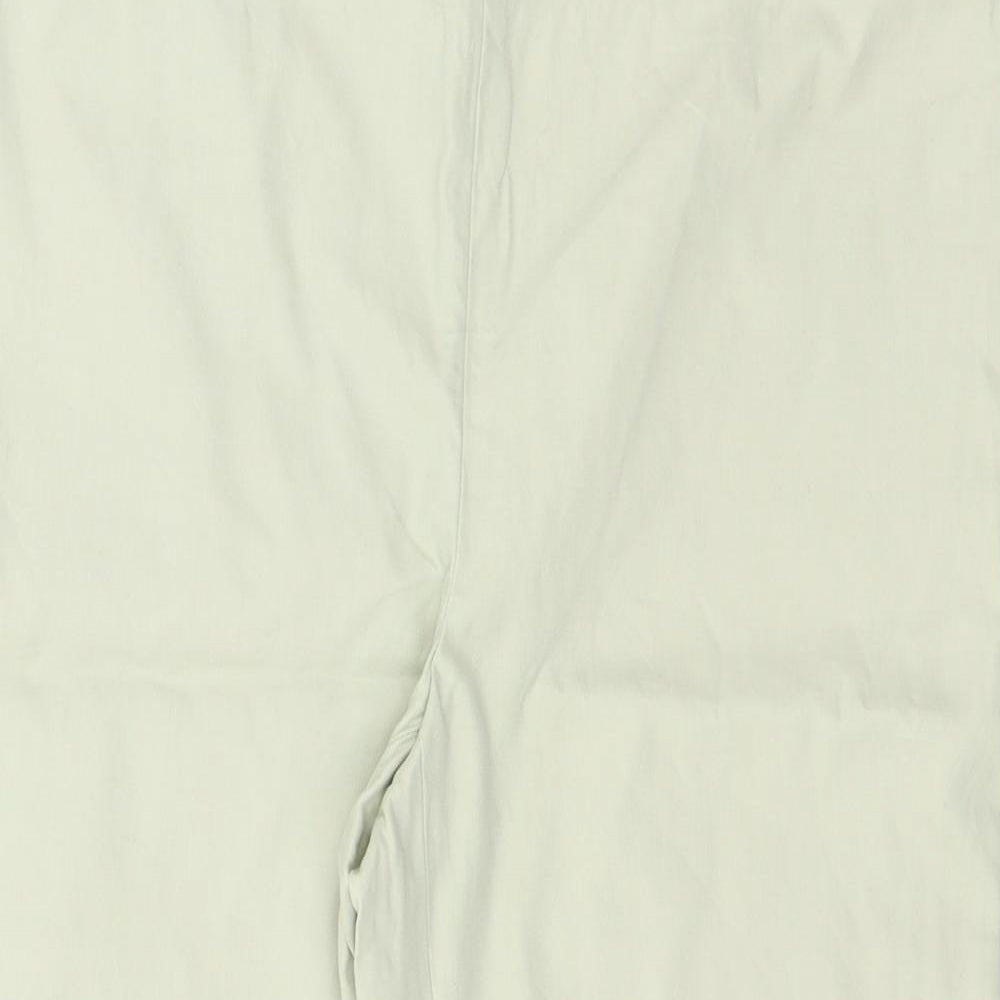 TSE Womens Ivory   Cropped Trousers Size 8 L20 in
