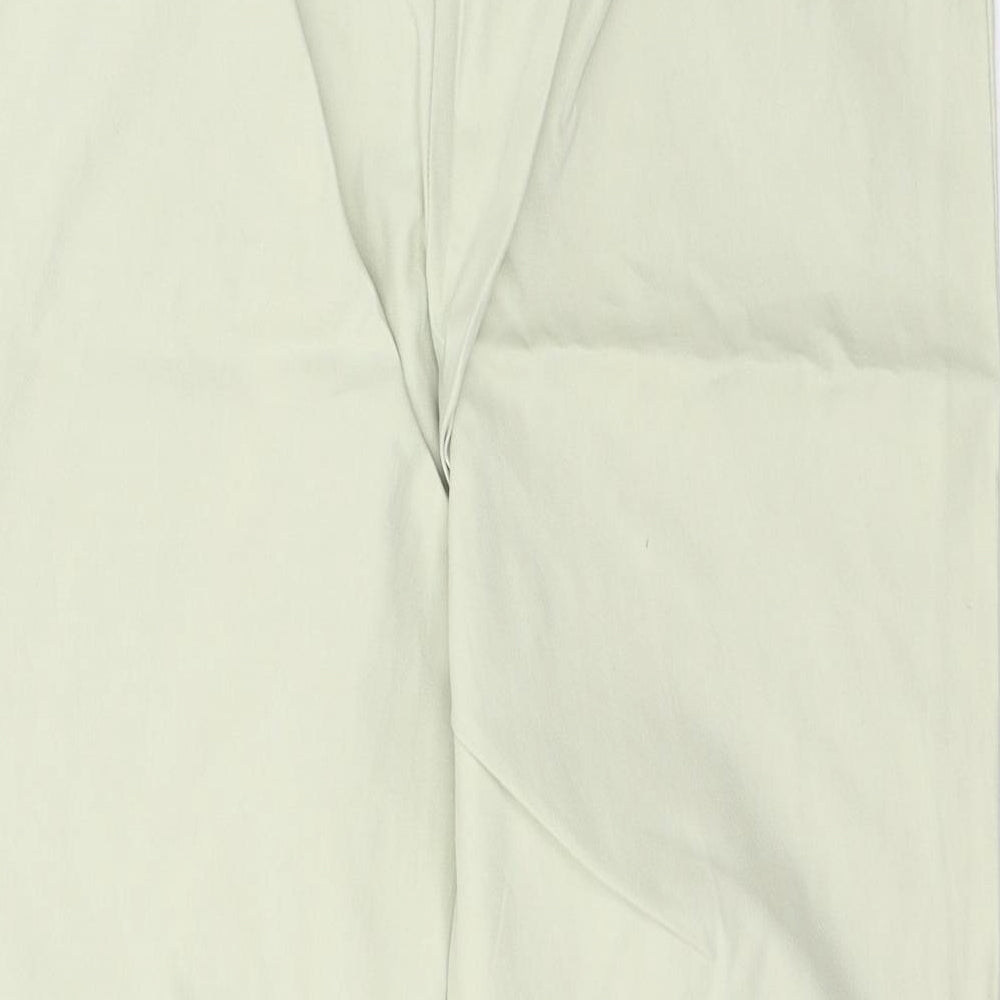 TSE Womens Ivory   Cropped Trousers Size 8 L20 in