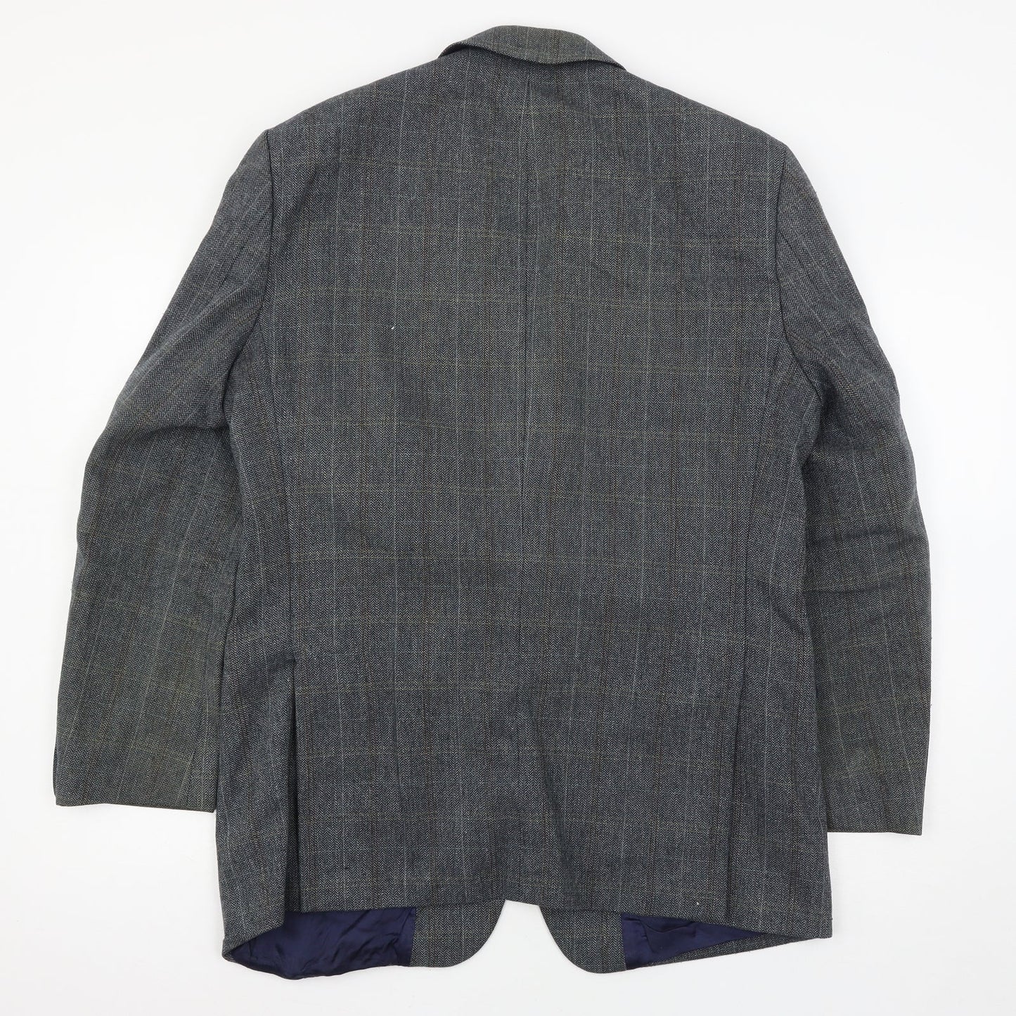 Greenwoods  Mens Blue   Jacket Suit Jacket Size L