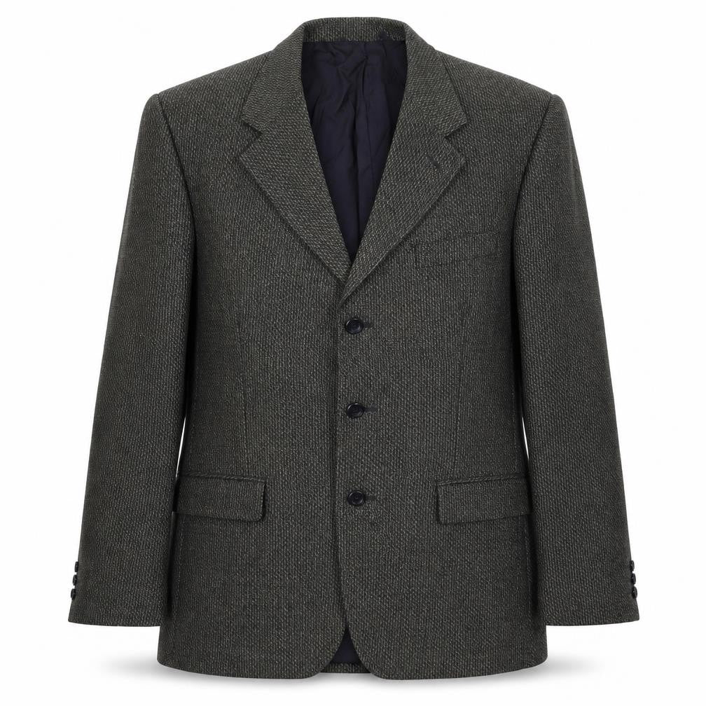 Scott International Mens Brown Geometric  Jacket Suit Jacket Size L