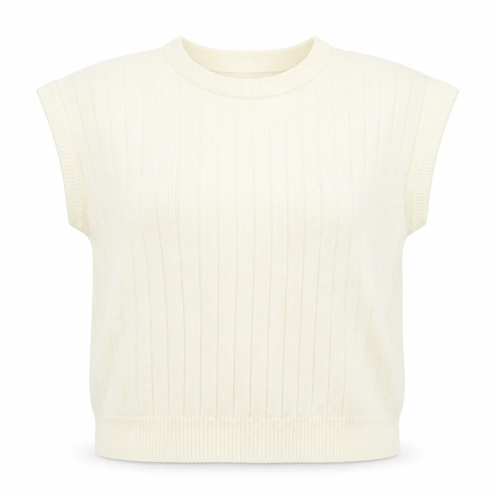 In the Style Womens White   Pullover Jumper Size 14