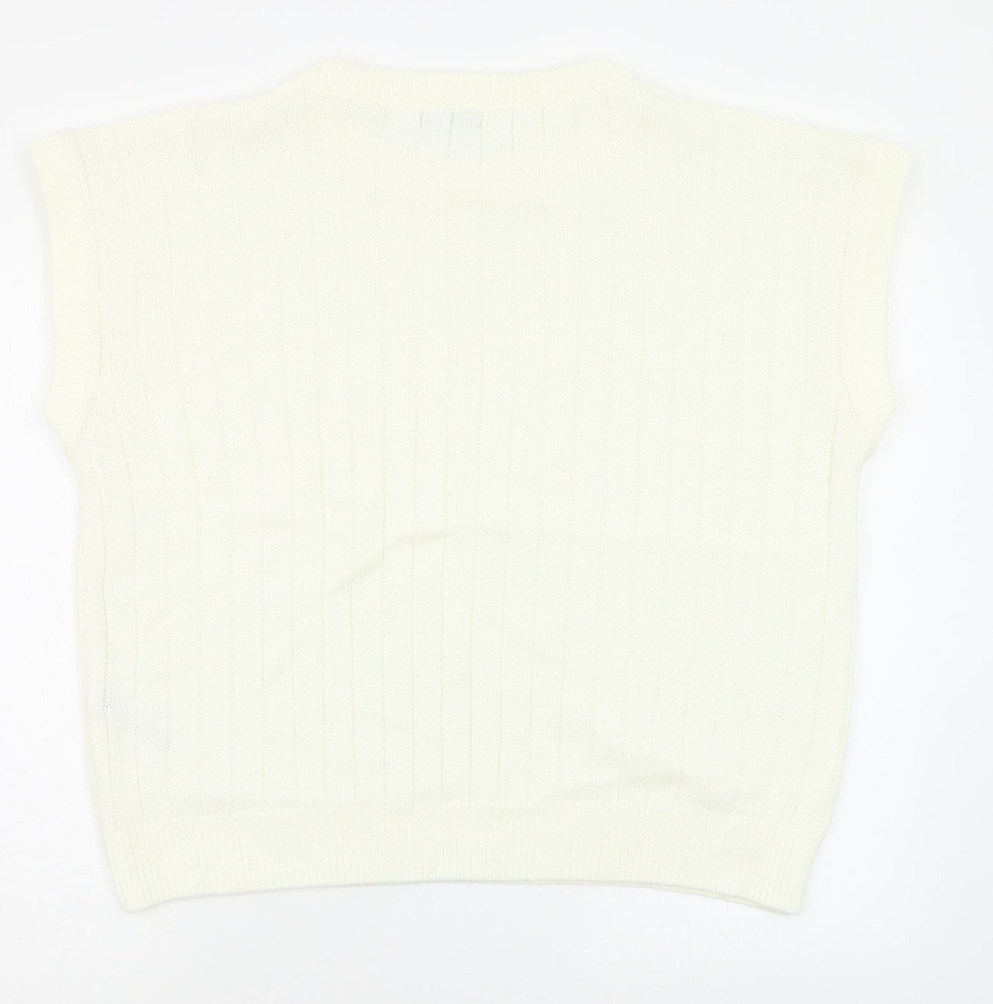 In the Style Womens White   Pullover Jumper Size 14