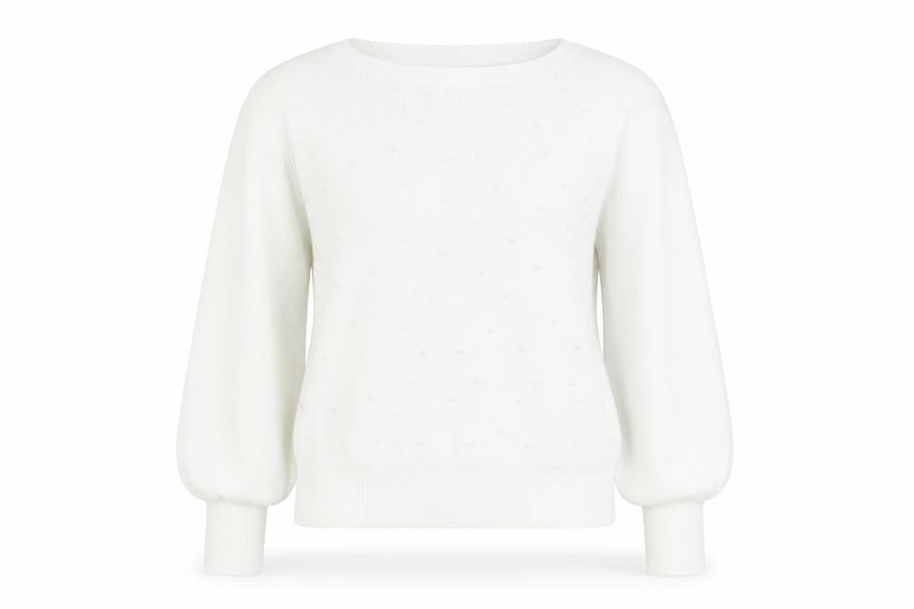M&S Womens White   Pullover Jumper Size 12