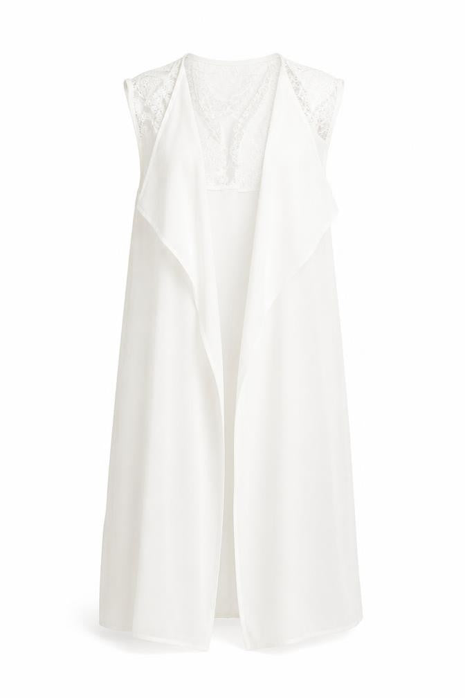 Select Womens White   Kimono Blouse Size 12