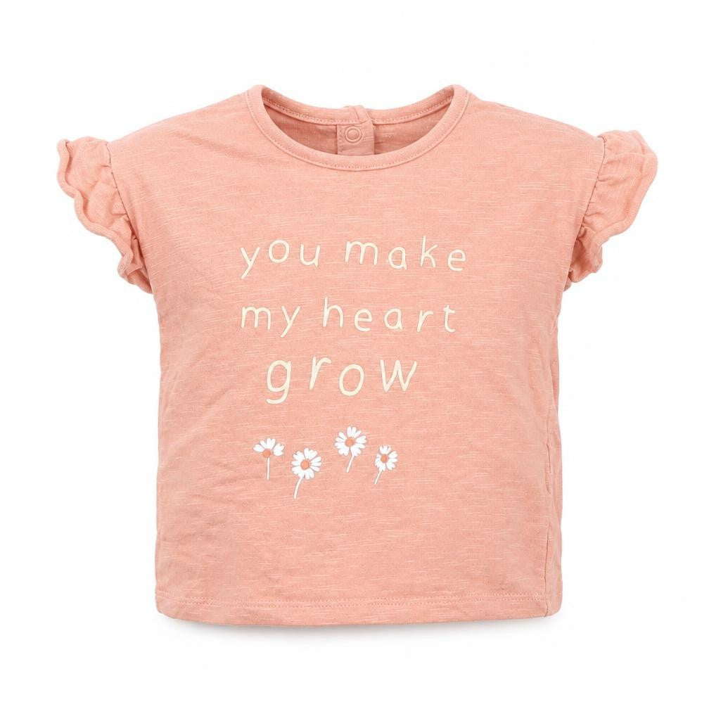 George Girls Pink   Basic T-Shirt Size 6-9 Months