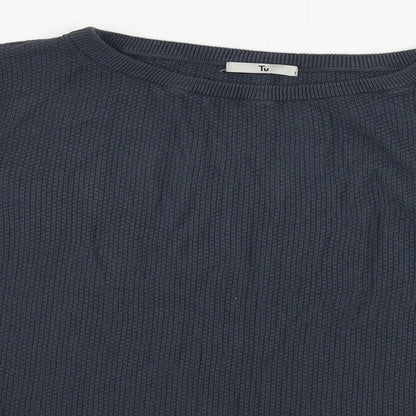 Tu Womens Grey   Pullover Jumper Size 14