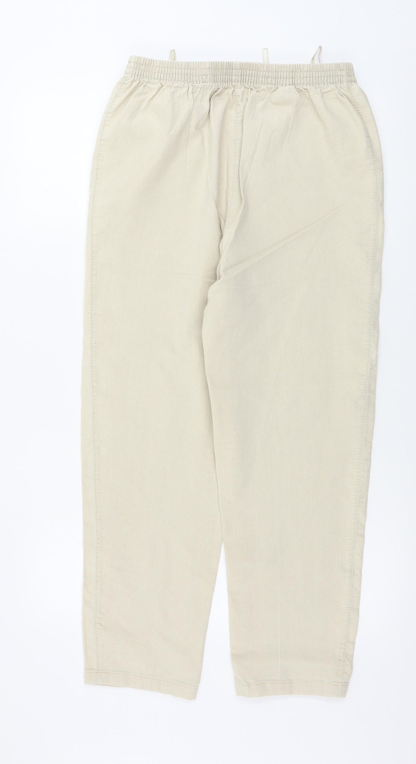 Preworn  Womens Beige   Trousers  Size 28 in L24 in