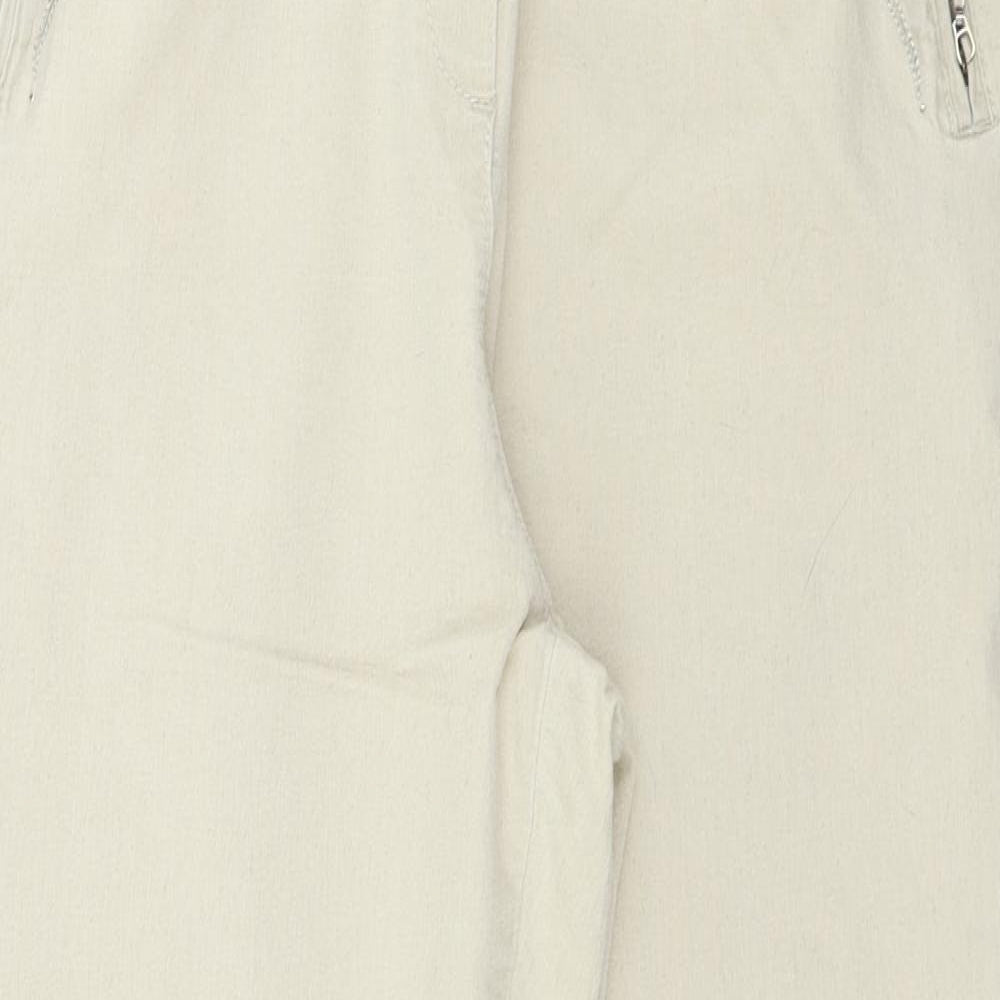 Preworn  Womens Beige   Trousers  Size 28 in L24 in