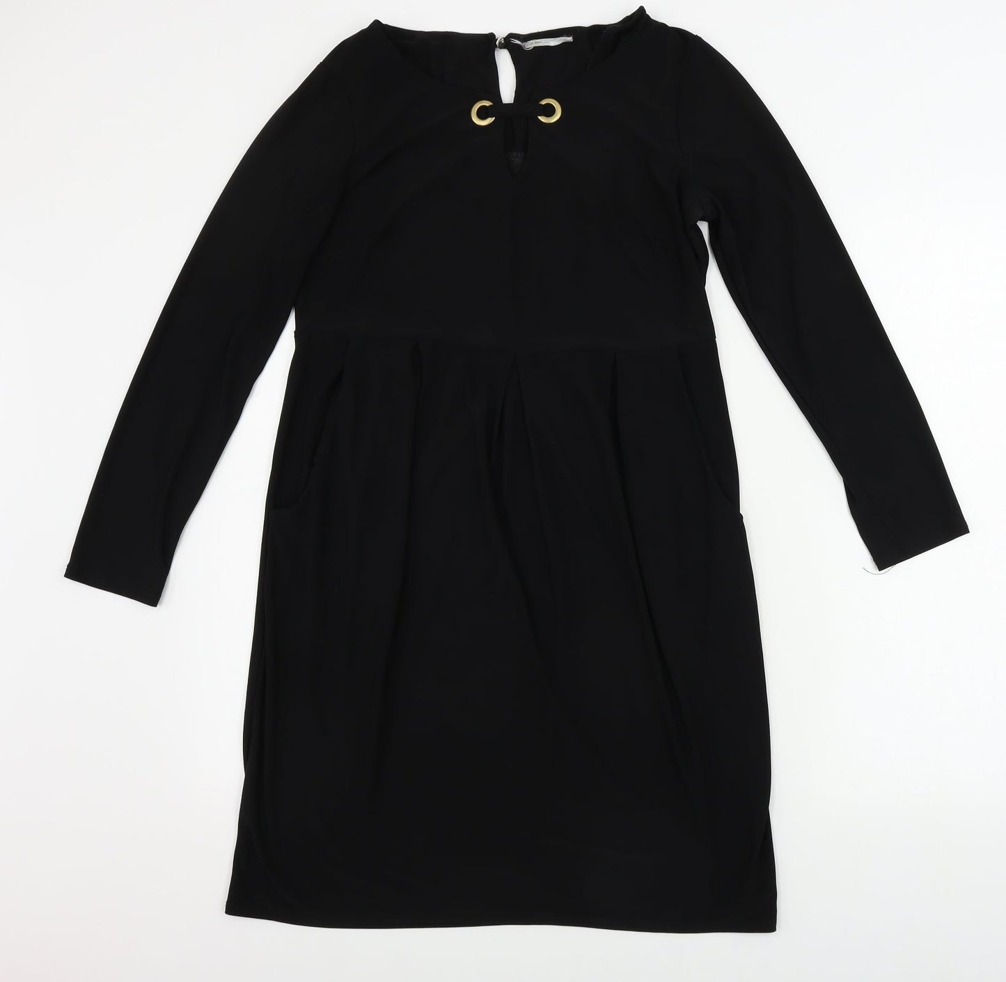 Preworn  Womens Black   A-Line  Size 10