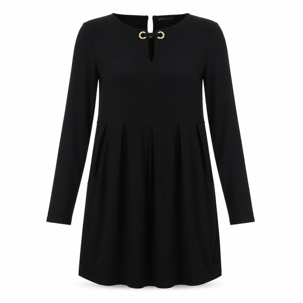 Preworn  Womens Black   A-Line  Size 10
