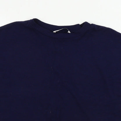 Tu Womens Blue   Pullover Jumper Size 10