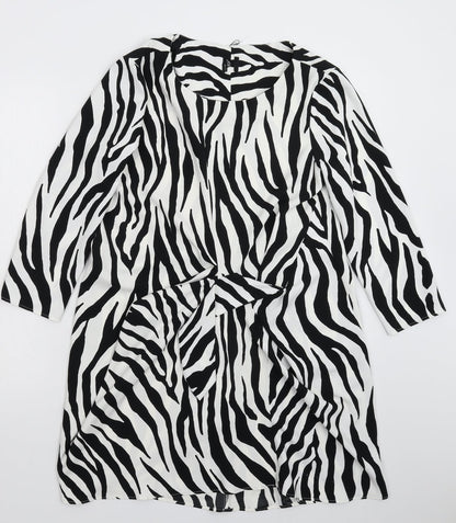 Womens Multicoloured Animal Print  Mini  Size 12