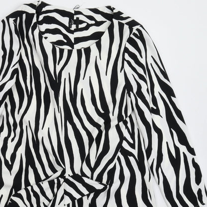 Womens Multicoloured Animal Print  Mini  Size 12