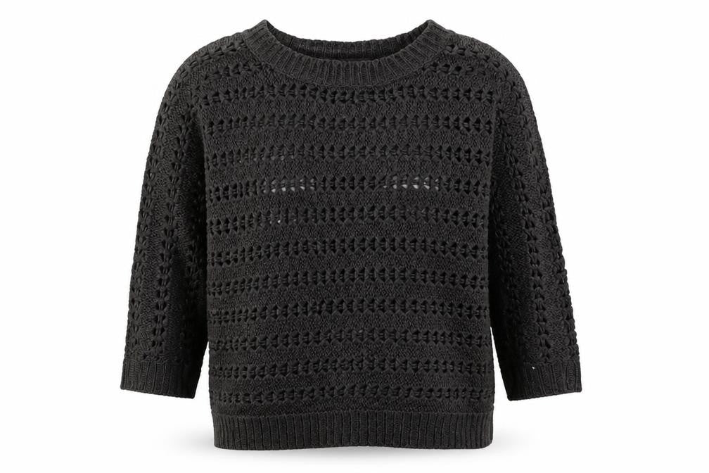 Select Womens Grey  Knit Pullover Jumper Size 10