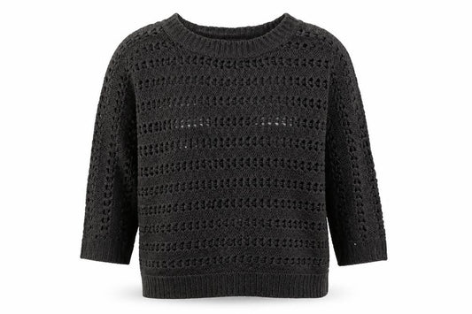 Select Womens Grey  Knit Pullover Jumper Size 10