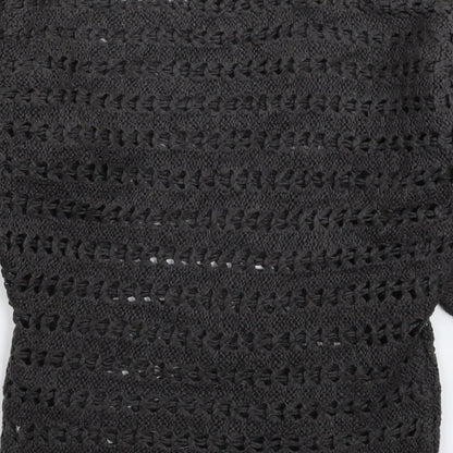 Select Womens Grey  Knit Pullover Jumper Size 10