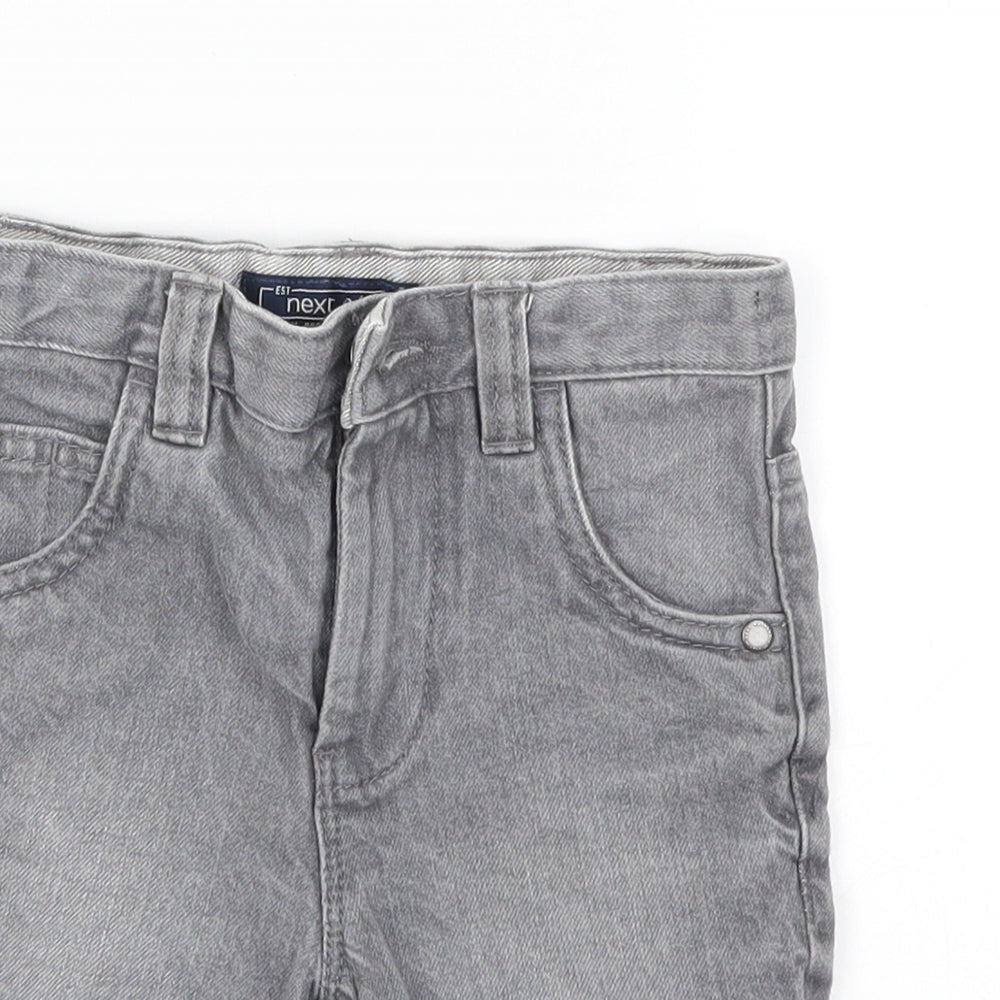 NEXT Boys Grey   Cargo Shorts Size 3 Years