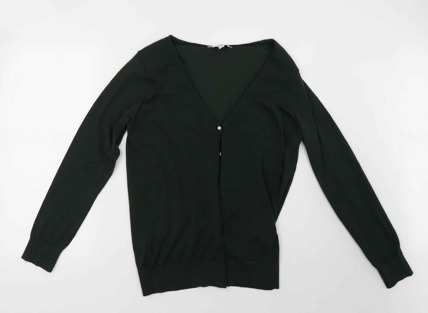 Dorothy Perkins Womens Green  Knit Cardigan Jumper Size 14